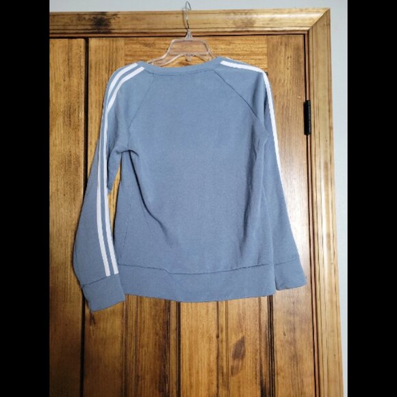 Womens size small blue adidas sweatshirt - Picture 3 of 3